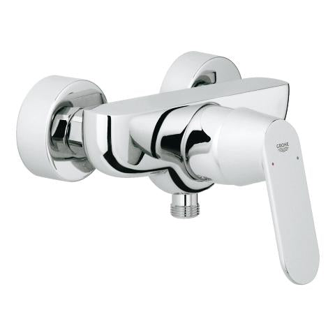 GROHE Eurosmart Cosmopolitan Einhebelmischer – Höhe 180 mm, Messing, Chrom, Keramik-Kartusche, für Dusche