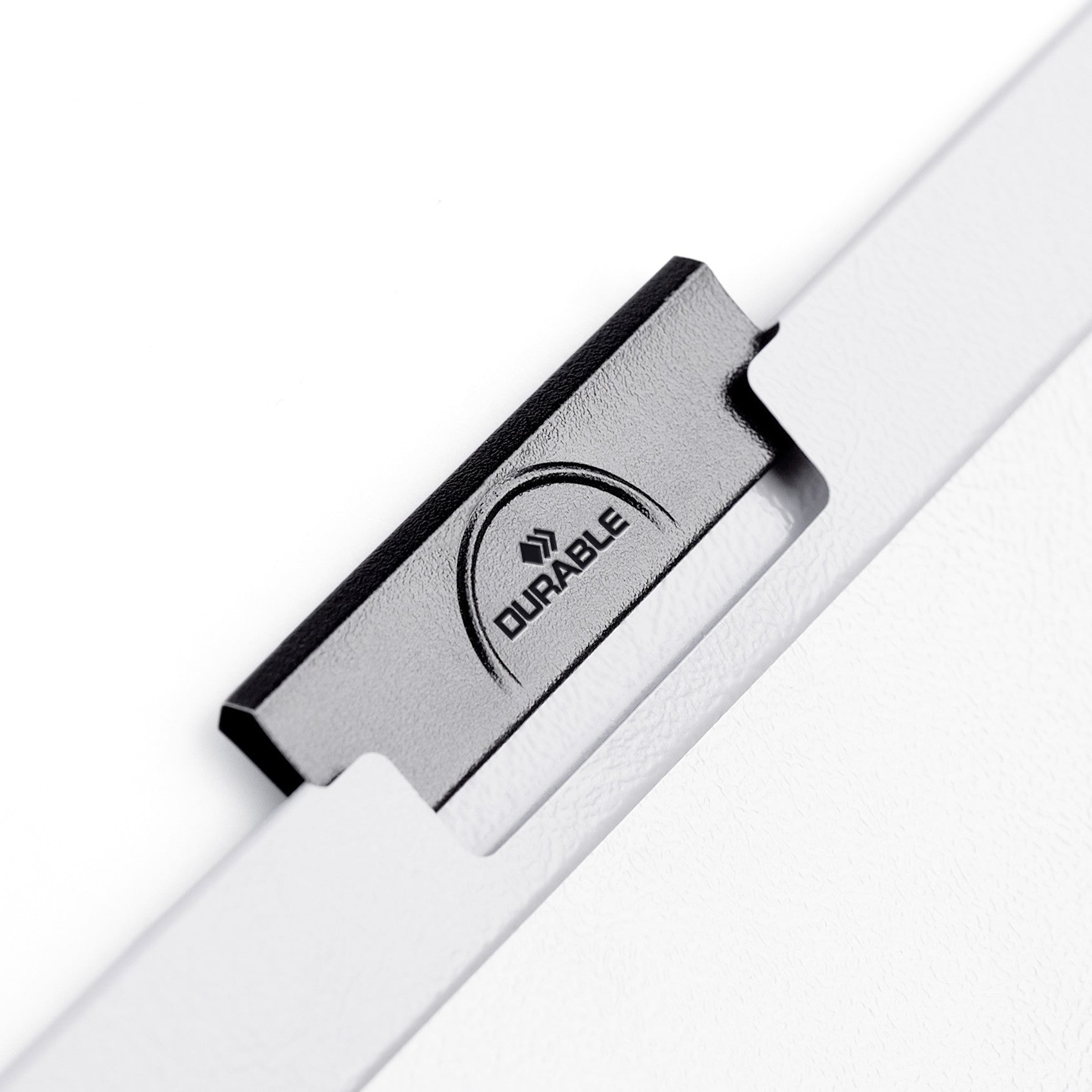 Durable Duraclip Unterschriftenmappe 30 – A4, anthrazit, Kunststoff