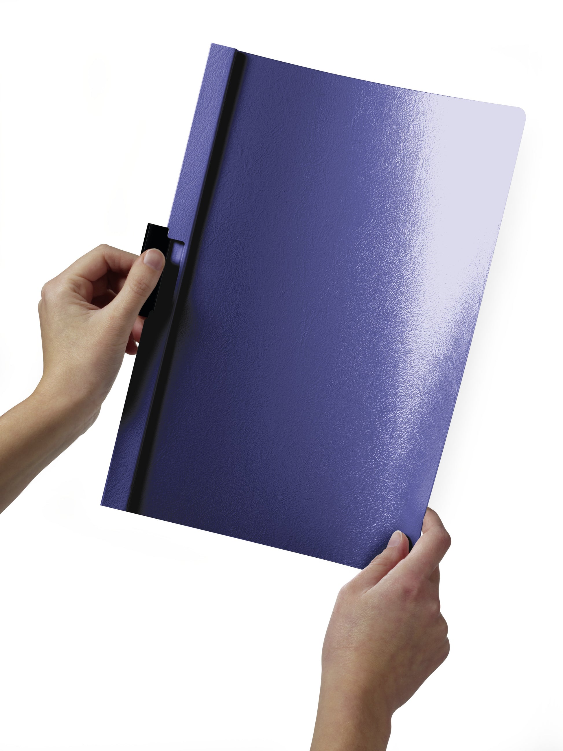 Durable Duraclip Unterschriftenmappe 30 – A4, anthrazit, Kunststoff