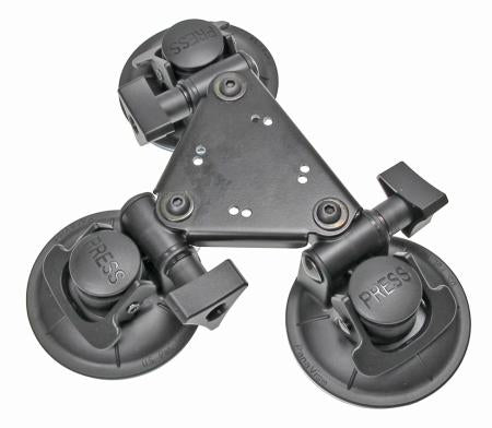 Brodit Auto-Halterung, Saugnapf, Horizontal/Vertikal – Universal – Schwarz