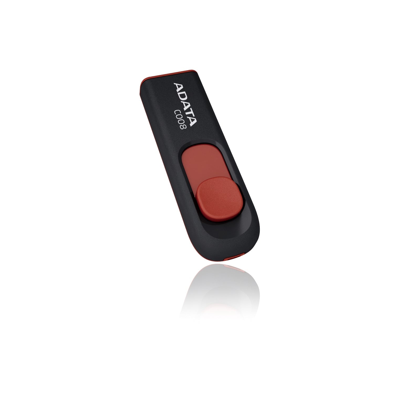 ADATA C008 – 32 GB USB-Stick, USB 2.0 Typ-A, Schwarz/Rot