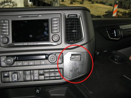 Brodit Auto-Halterung, passive Ausführung – für Smartphone, Tablet/UMPC – Schwarz