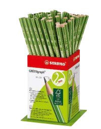 STABILO GREENgraph Bleistifte HB, sechseckig – 60er-Display