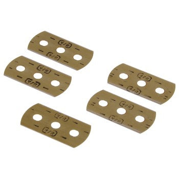 Xavax Schaber Ersatzklingen – 5 Stk. – Metall – für Xavax Glasschaber 111010