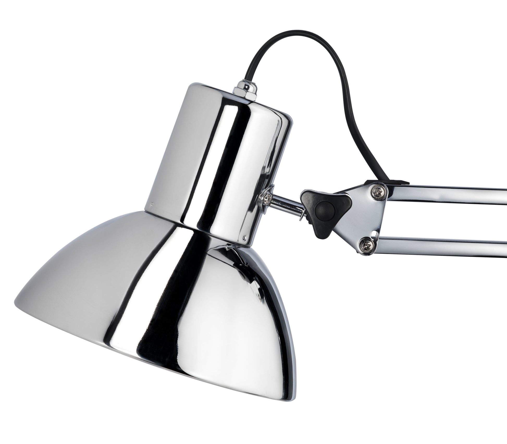 Unilux Tischleuchte LED SUCCESS 80 – Klemme/Sockel – 3000 K – 915 lm 11,3 W – Chrom