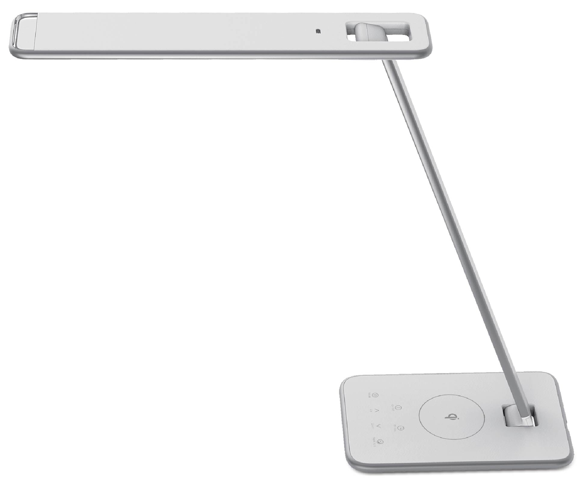 Unilux Tischleuchte LED JAZZ – 2800–4900 K – 977 lm 12,8 W – weiss, metallgrau