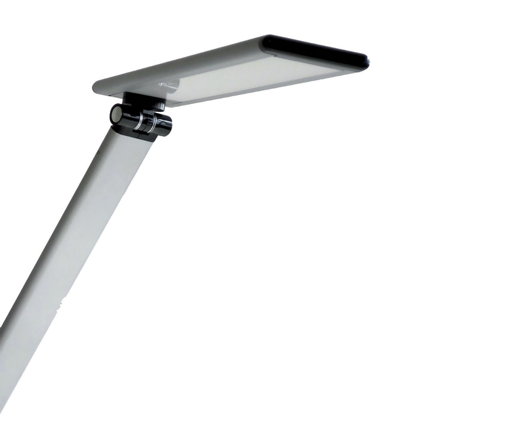 Unilux Tischleuchte – LED 5 W, 500 lm, 3500 K, dimmbar, Touch-Dimmer, schwenkbarer Spotkopf – Schwarz