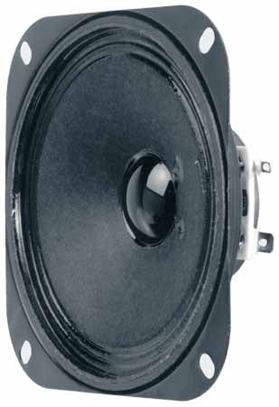 Visaton R 10 S – Regallautsprecher (passiv) – 4", 8 Ω, 20 W, Breitband (1-Weg), Schwarz