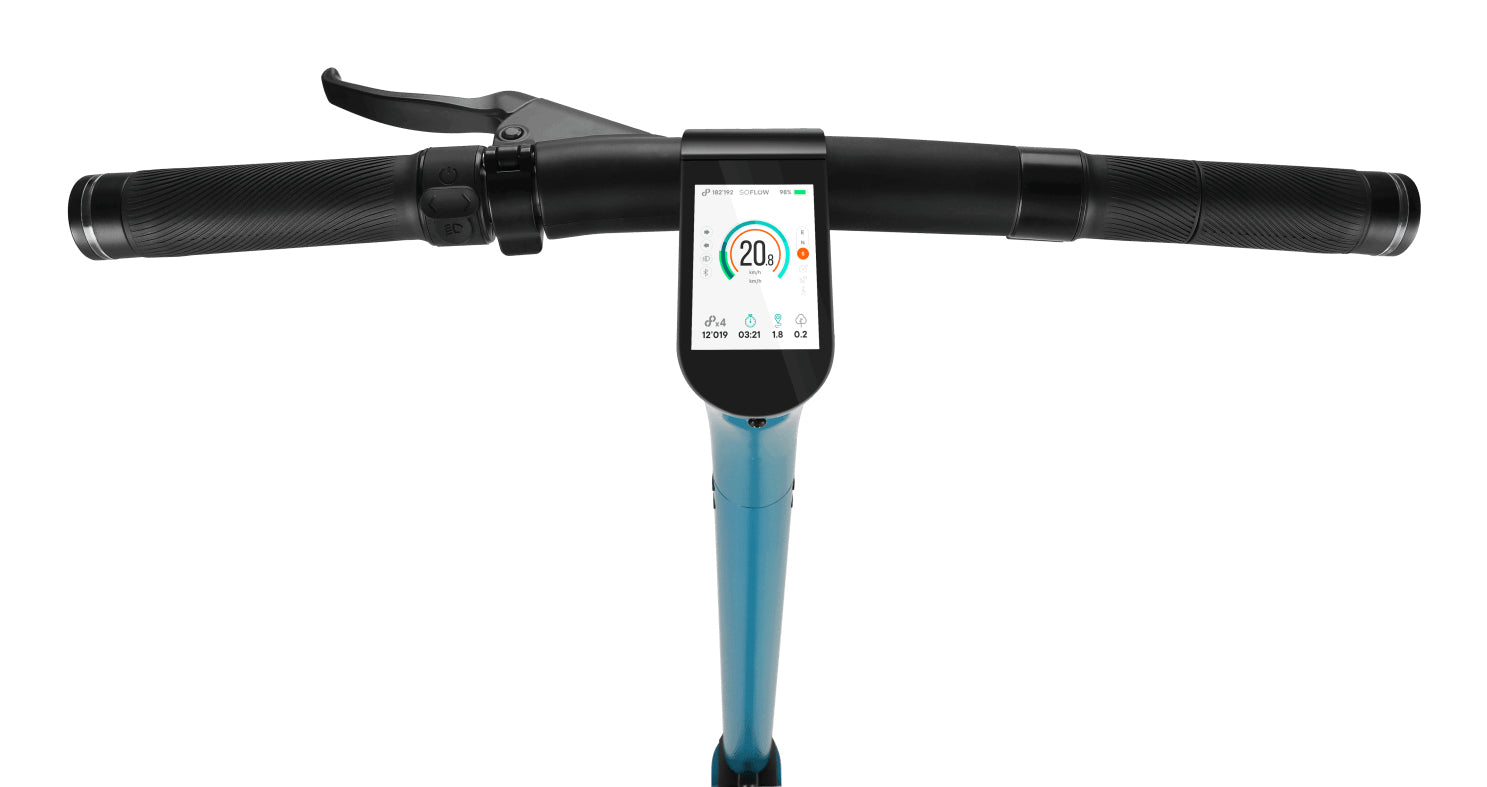 SoFlow E-Scooter SO ONE PRO GEN2 – 500 W, 65 km Reichweite, 10" Räder, 48 V Akku, Grün, Stahl
