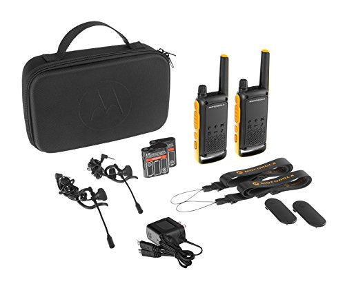 Motorola TLKR T82 Extreme – Funkgerät, PMR, schwarz, orange