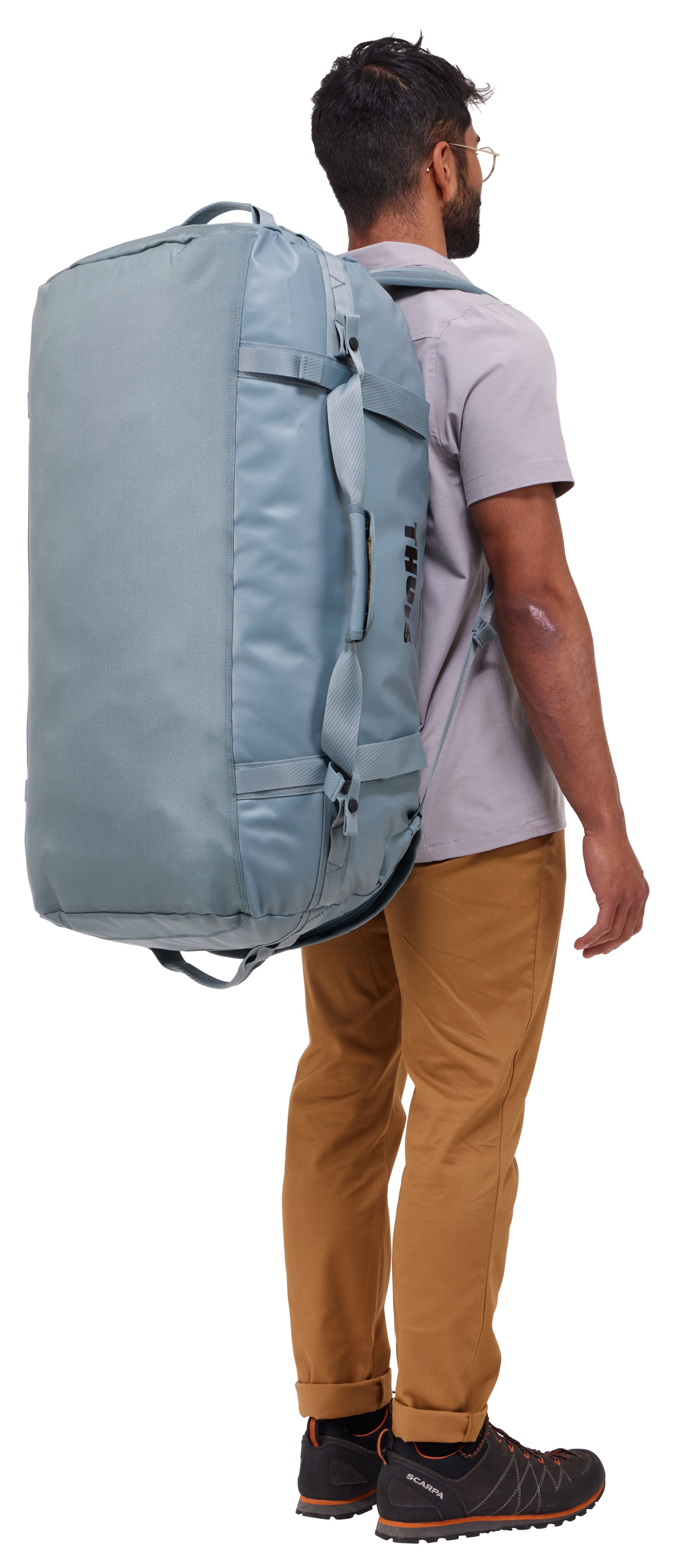 Thule Chasm – Reisetasche, 90 l, Polyester, Grau, 76,5 × 35 × 45 cm