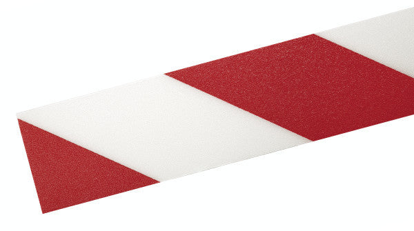 Durable Vinylband DURALINE STRONG – 50 mm × 30 m, rot/weiss