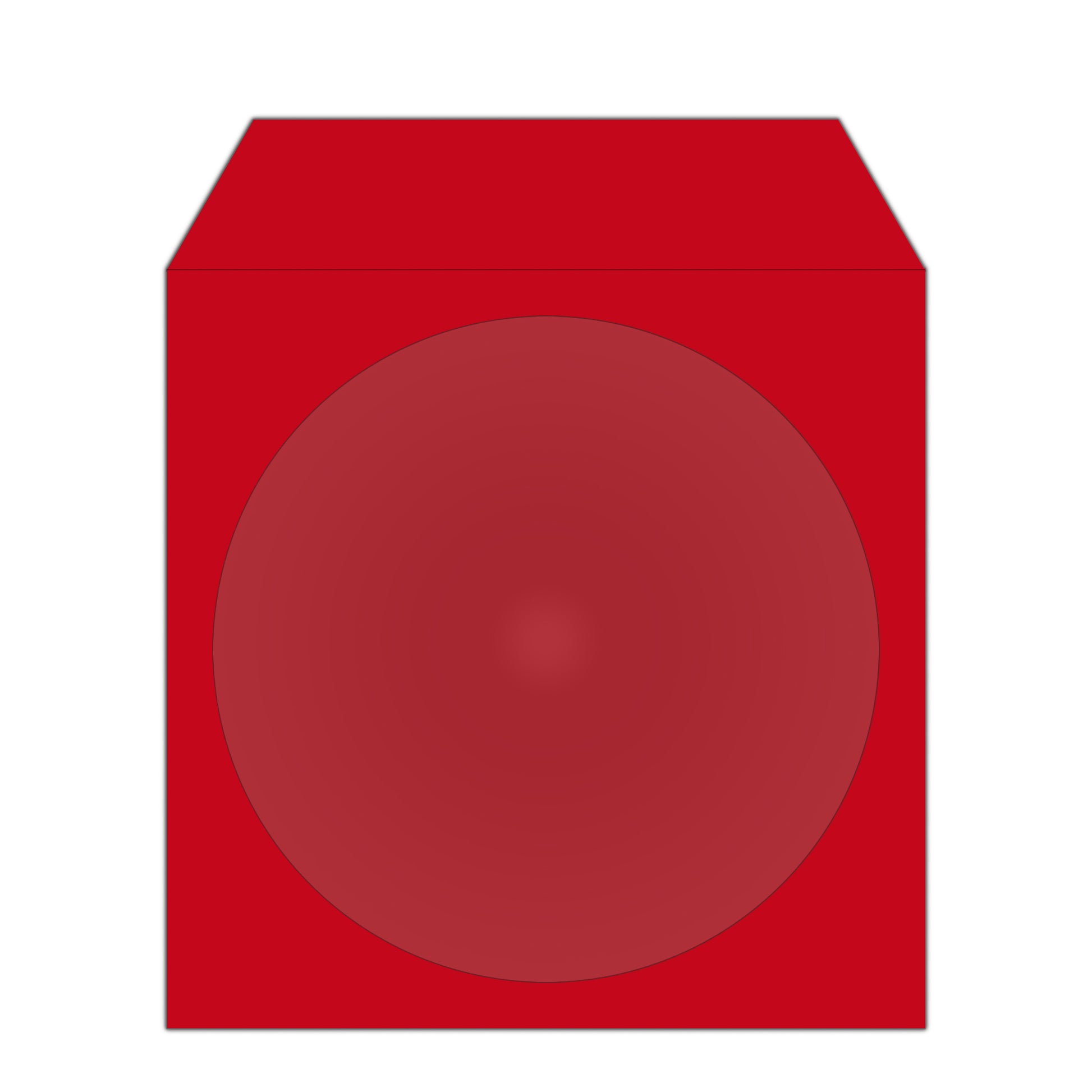 MediaRange CD-Tasche – 1 Disk, Papier, Mehrfarbig (Blau, Grün, Rot, Gelb), 125 × 125 mm, 100er Pack