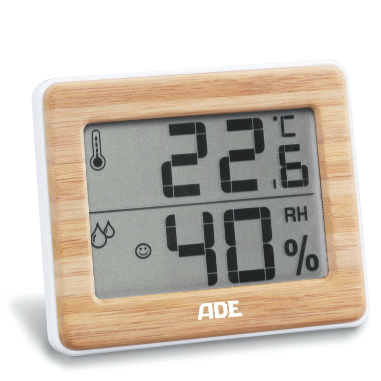 ADE WS1702 Temperatur-/Feuchtesensor – 0–50 °C, 20–95 %, Innen