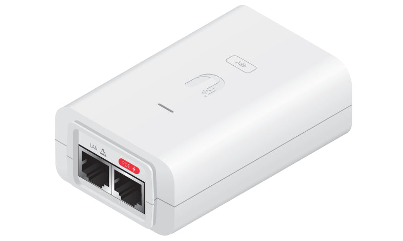 Ubiquiti POE-48-24W-WH PoE-Injektor 24 W – 48 V – weiss