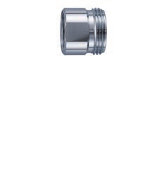NEOPERL Armaturenreduzierstück – M22×3/4", Messing verchromt, 5er-Set