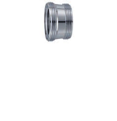 NEOPERL Reduktion – für M24×1 auf M22×1, verchromtes Messing, 1,4 cm, 5er-Set