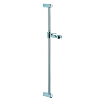 KWC Duschgleitstange – Ø1,8×110 cm, Messing, Wandmontiert, Chrom