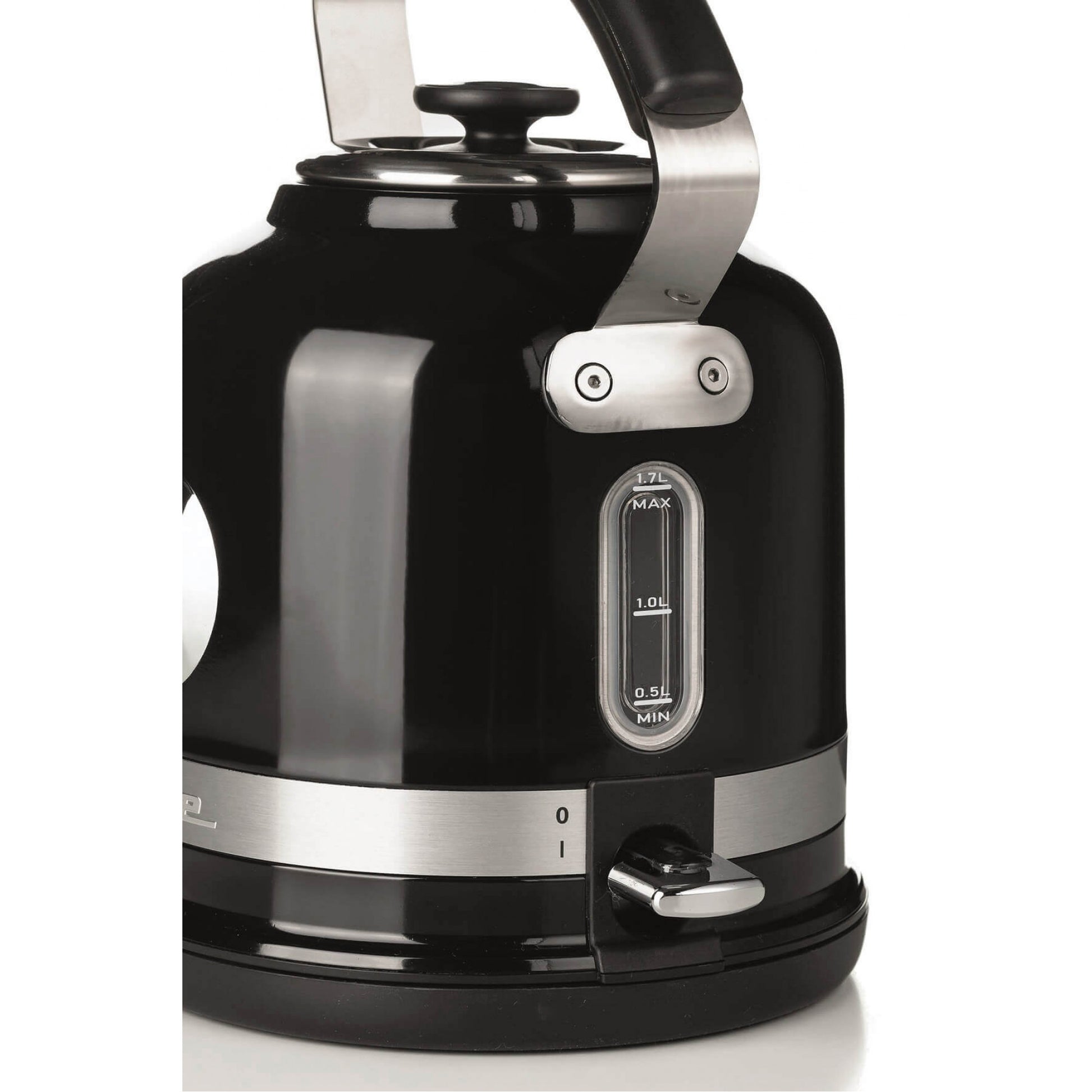 Ariete Wasserkocher – 1,5 l, Edelstahl, Schwarz, ARI-2854-MOD-BK