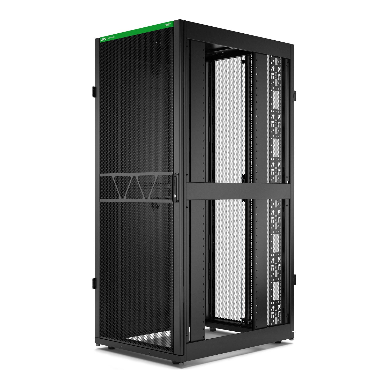 APC NetShelter SX – 19" Netzwerkschrank 42U, abschliessbar, 800 × 1'070 × 1'991 mm, schwarz
