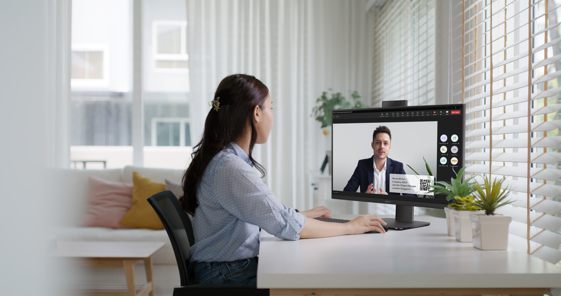 ASUS ExpertCenter P600 All-in-One – 27,0" Full HD, AMD Ryzen AI 7 350, 16 GB RAM, 512 GB SSD, Windows 11 Pro