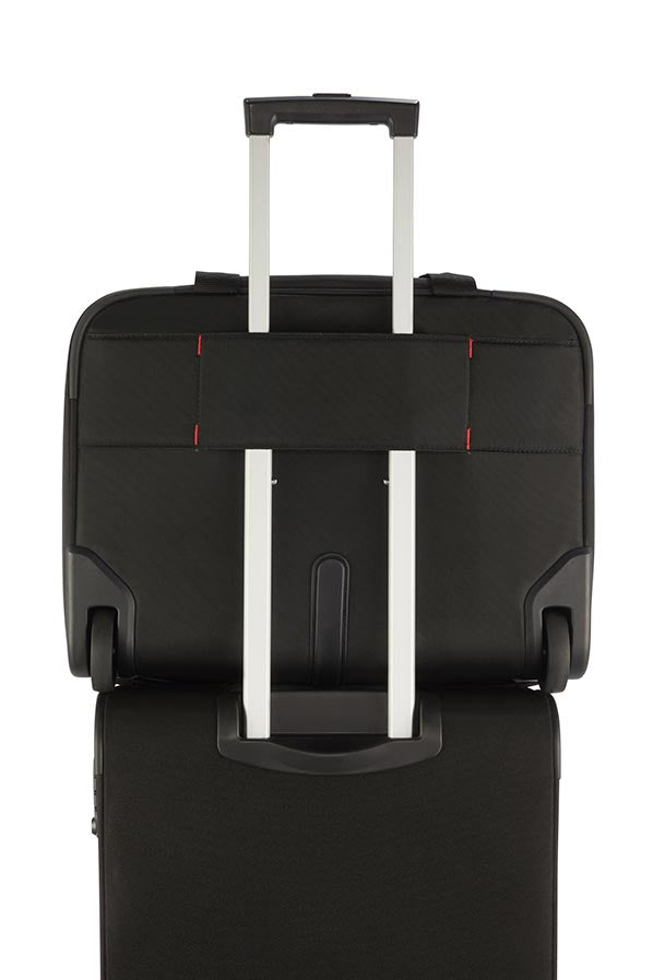 Samsonite Trolley – 26,5 l, Weichschale, Schwarz