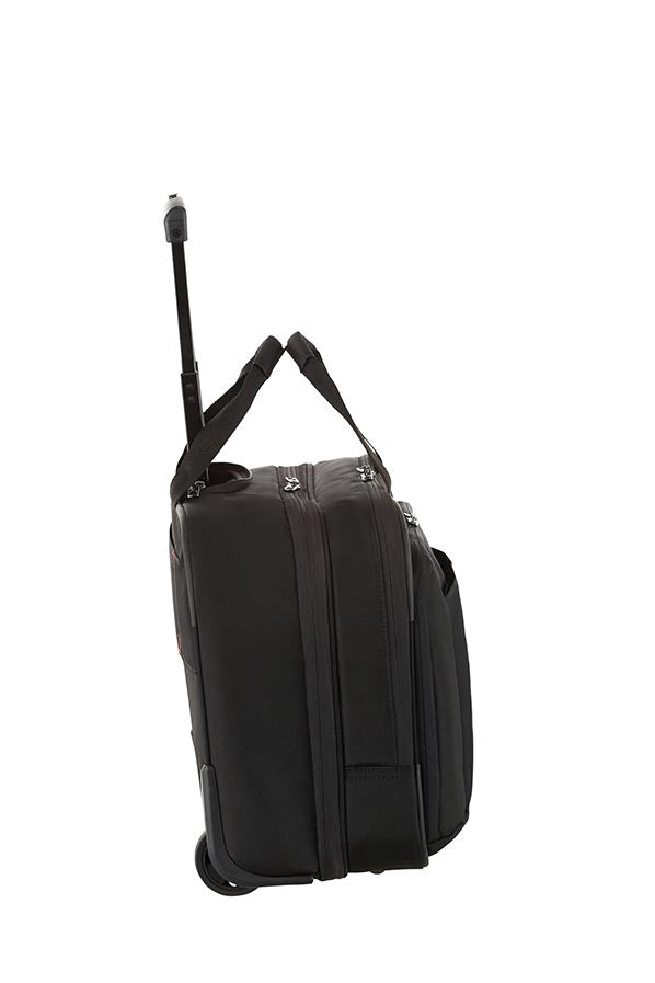 Samsonite Trolley – 26,5 l, Weichschale, Schwarz