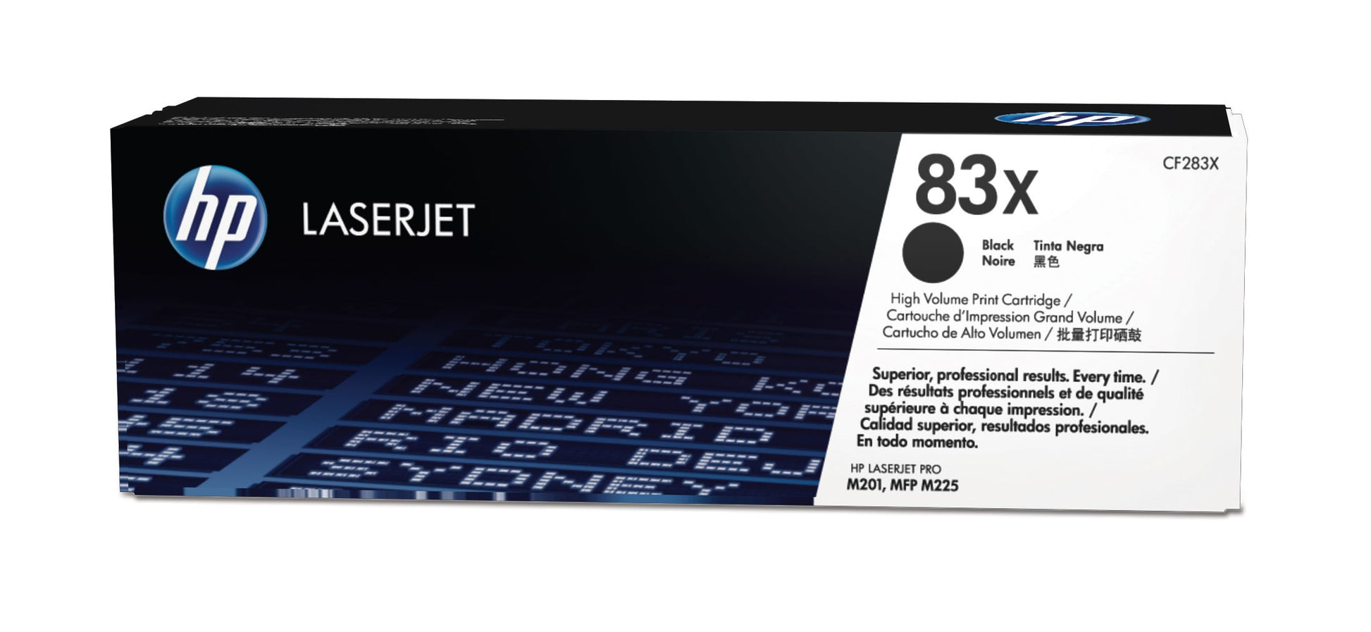 HP Toner 83X – schwarz, 2200 Seiten – für Mono-Laserdrucker/Multifunktionsgeräte