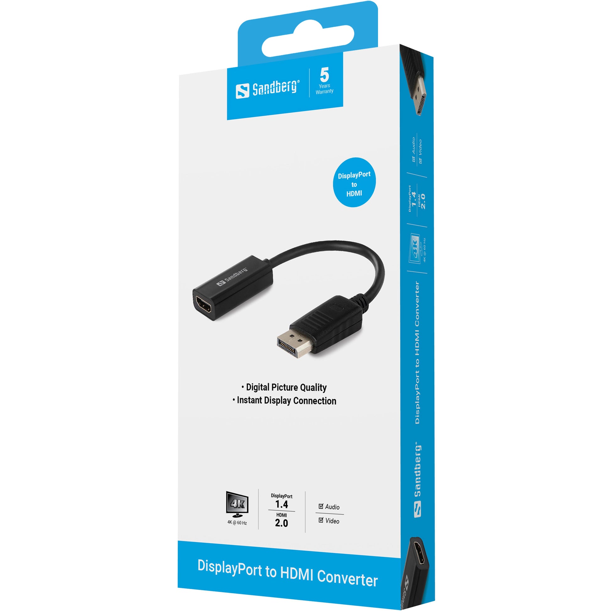 Sandberg DisplayPort auf HDMI Adapter