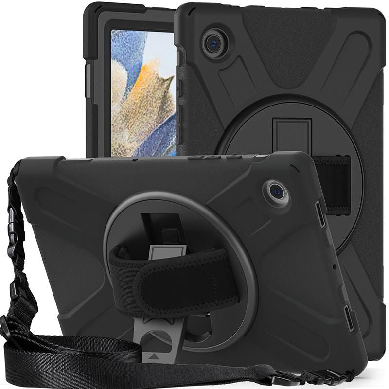 eSTUFF Tablet-Hülle für Galaxy Tab A8 10,5" (SM‑X200, SM‑X205) – Schwarz