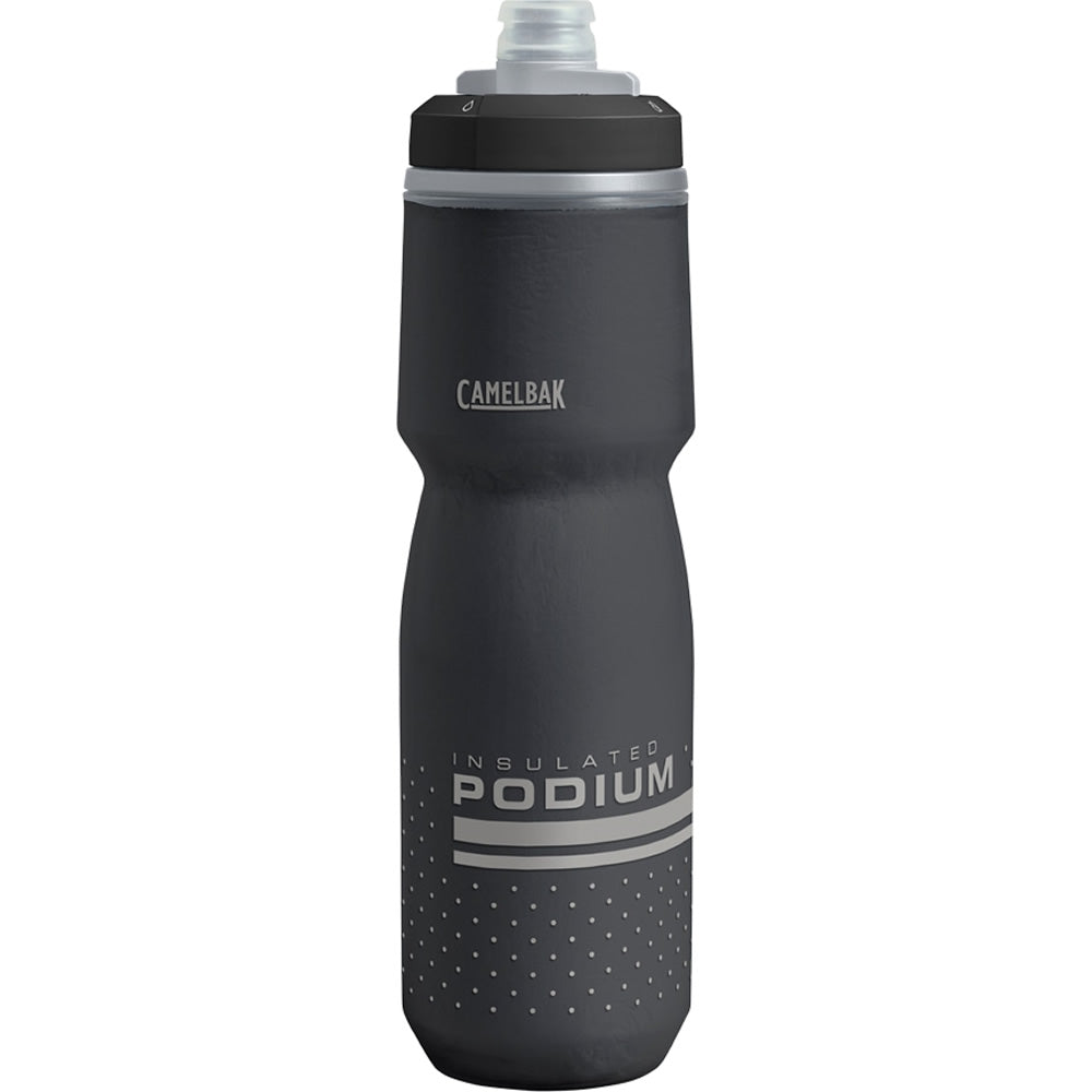 CamelBak Podium Chill Trinkflasche 710 ml – Kunststoff, BPA-frei, Schwarz