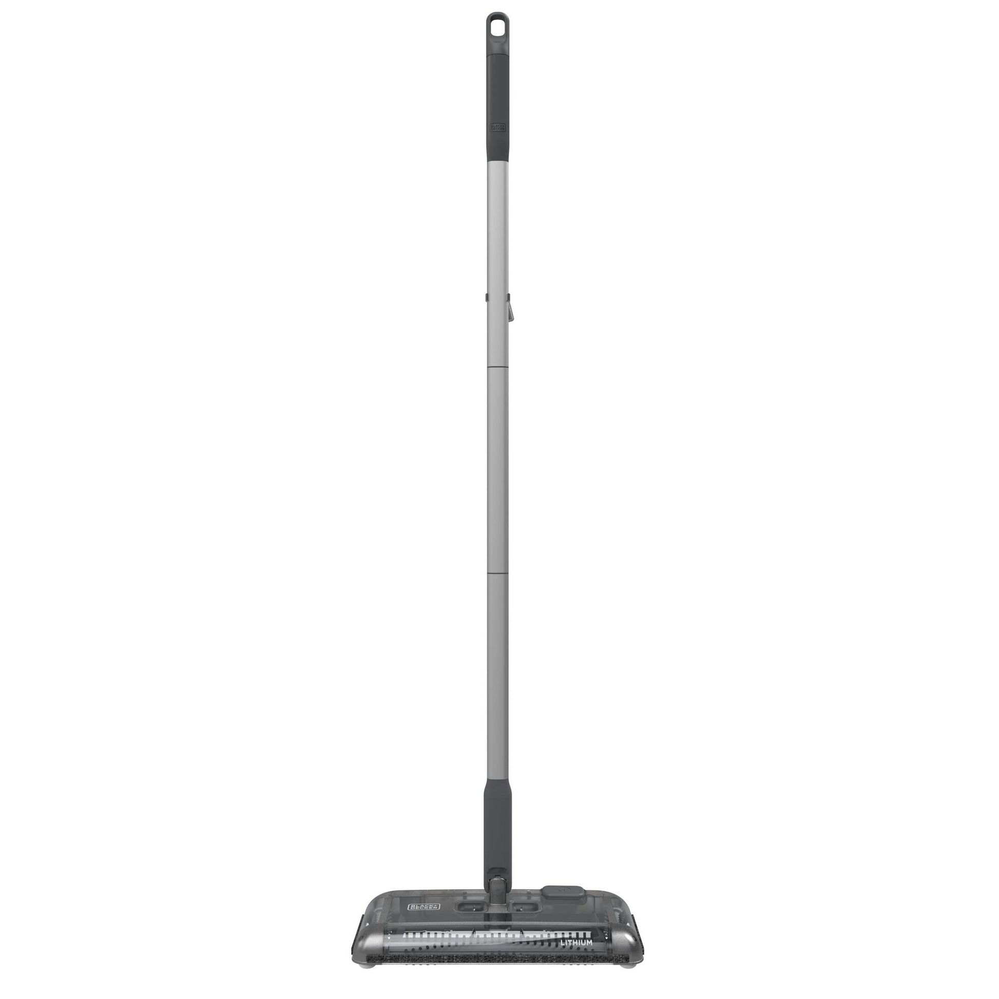 Black & Decker BLACK+DECKER Akku-Besen PSA215B-QW – 7,2 V, 60 min, mit Ladestation, 355 ml, schwarz/silber