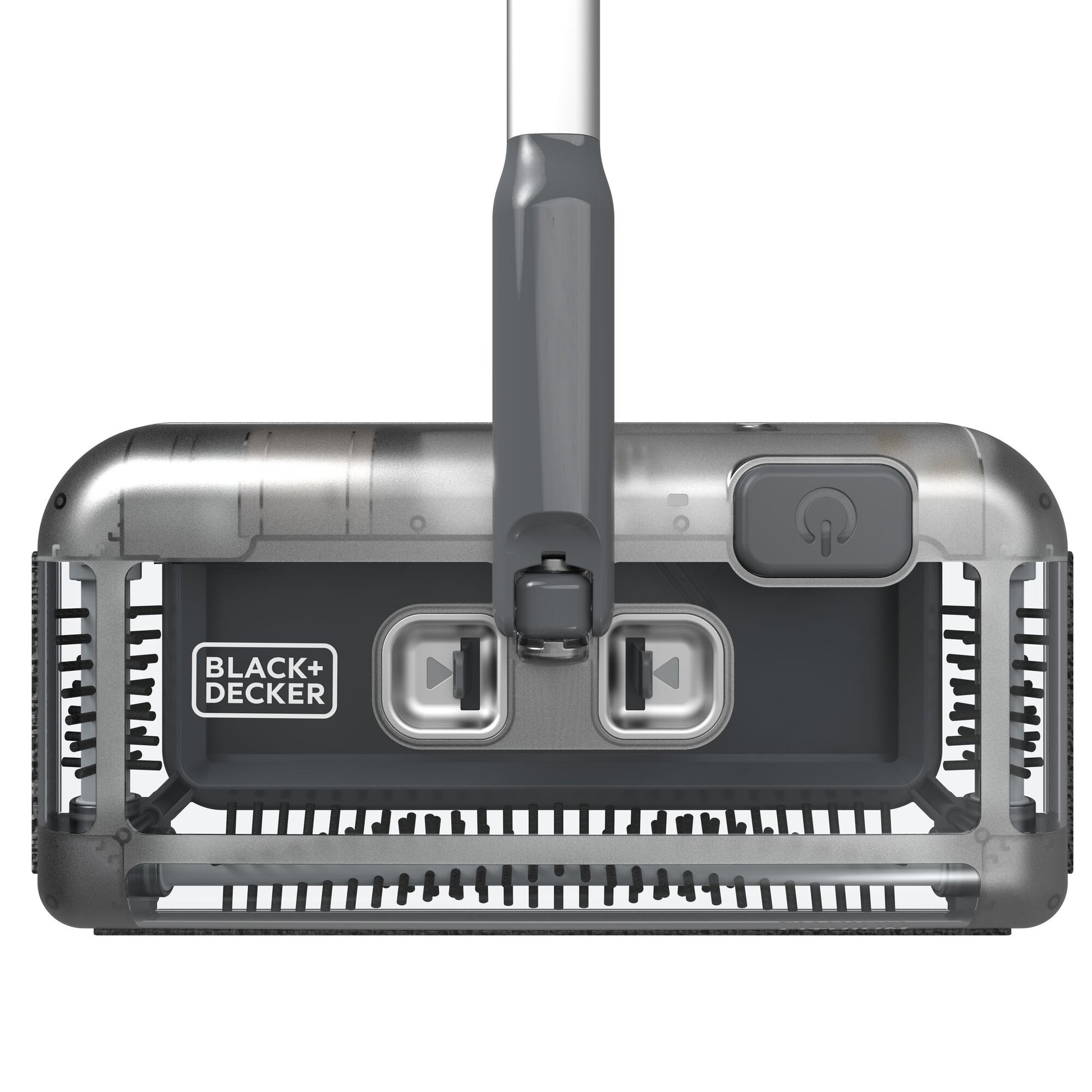 Black & Decker BLACK+DECKER Akku-Besen PSA215B-QW – 7,2 V, 60 min, mit Ladestation, 355 ml, schwarz/silber