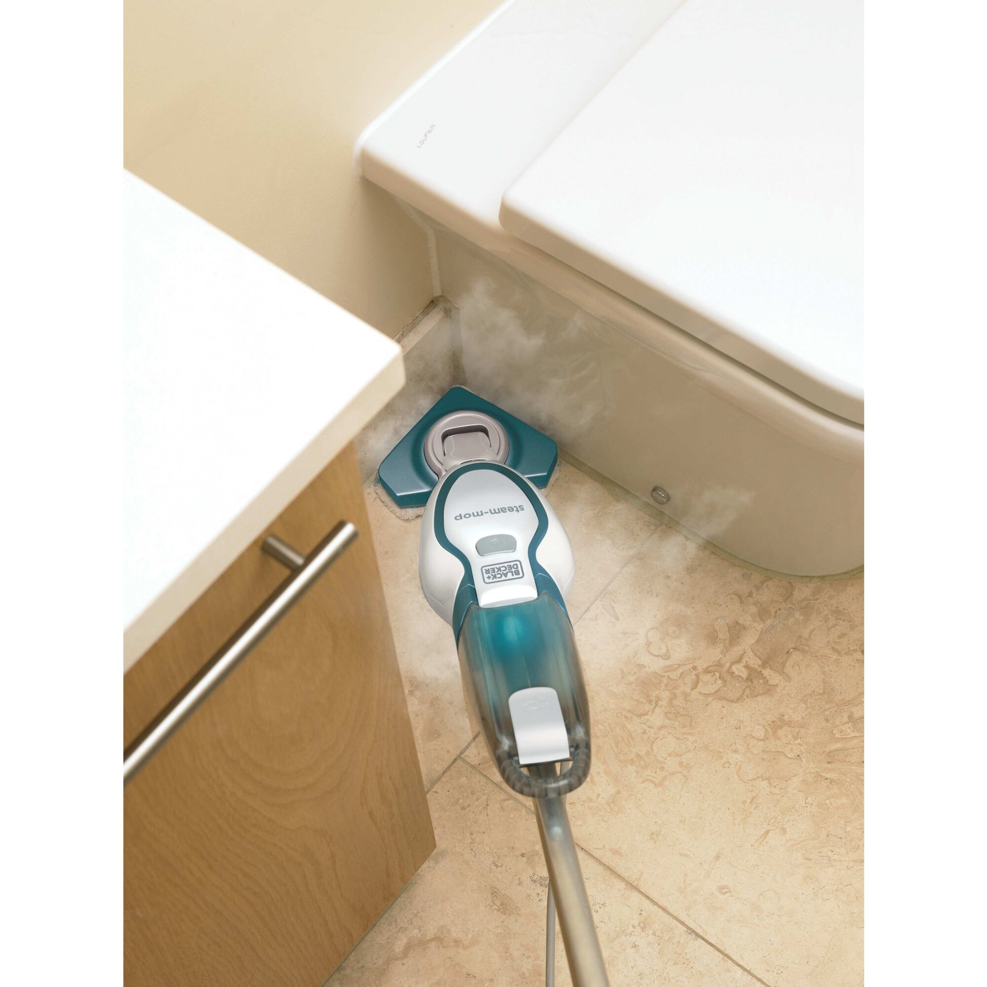 Black & Decker BLACK+DECKER Dampfbesen – 350 ml, blau
