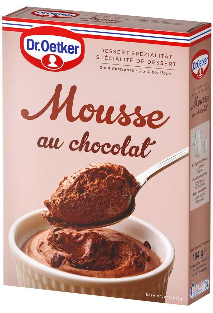 Dr. Oetker Pudding Mousse au Chocolat Box – 2×92 g