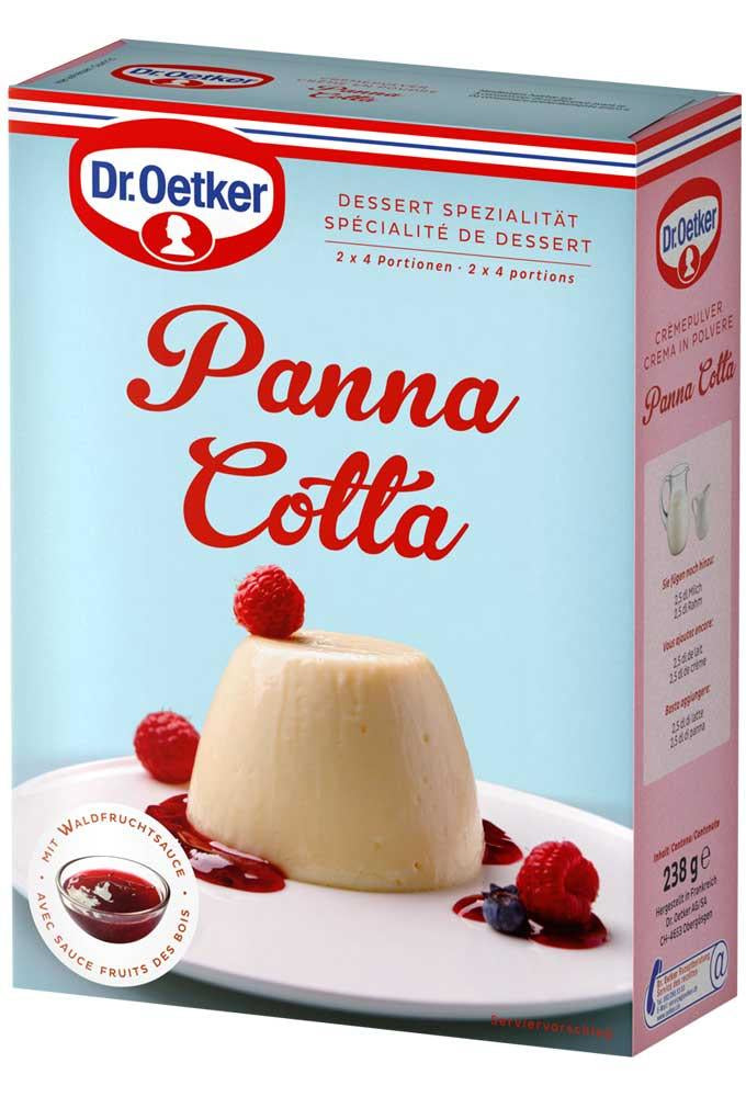 Dr. Oetker Panna Cotta – Dessertmischung, 1 Stück, 238 g