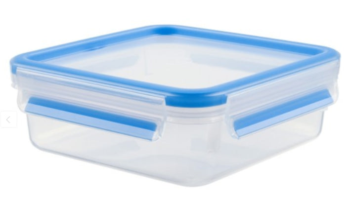 EMSA Vorratsdose 850 ml, 16,3 × 11,3 × 5,8 cm, Kunststoff, Transparent, Leckdicht, mit Skala