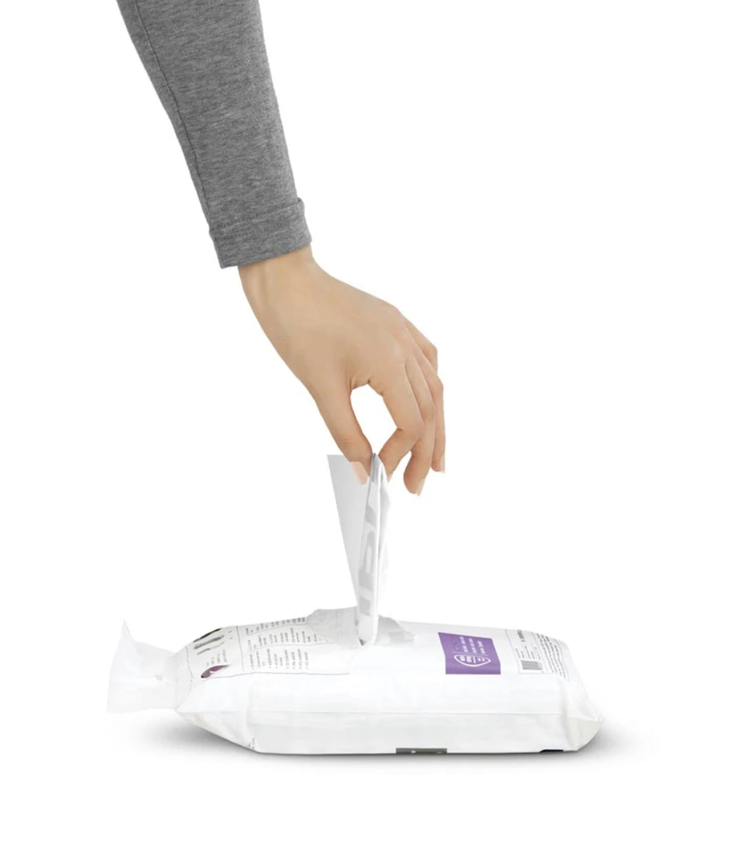 simplehuman Kehrichtsack – für Code Q, 50 l, mit Zugband, PE, weiss, 637 × 828 mm, 20 Stk