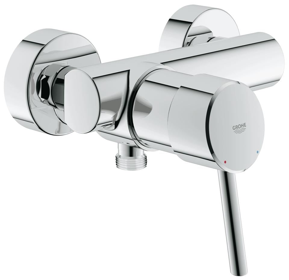 GROHE Badebatterie (Unterputz) Concetto – Einhebelmischer, Messing, Chrom