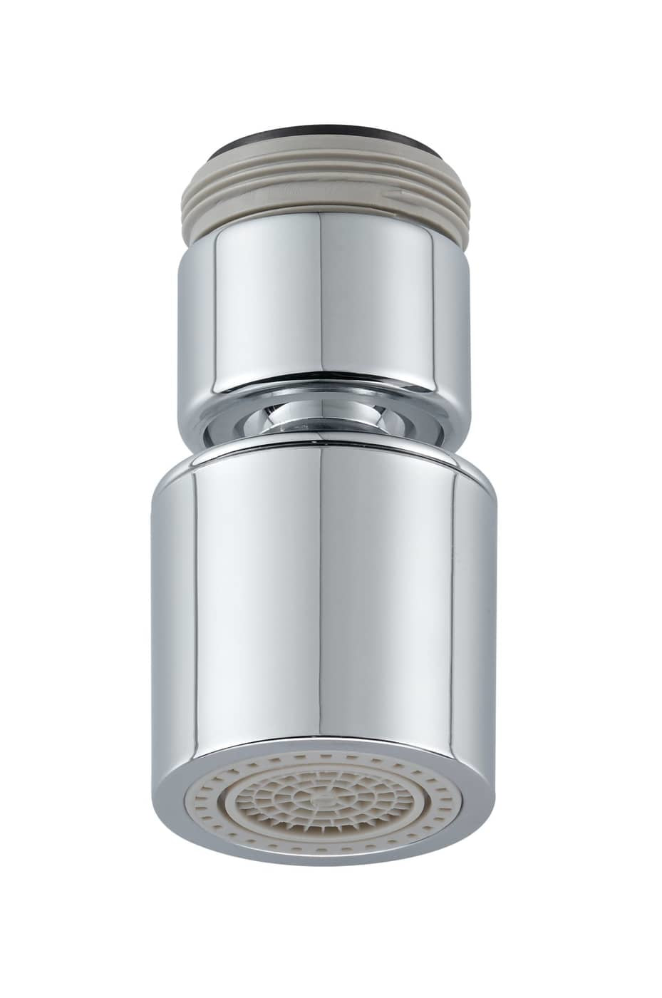 NEOPERL Armaturenanschluss VARIOduo PCA – 4,7 cm, Metall/Kunststoff, Chrom, für M22x1