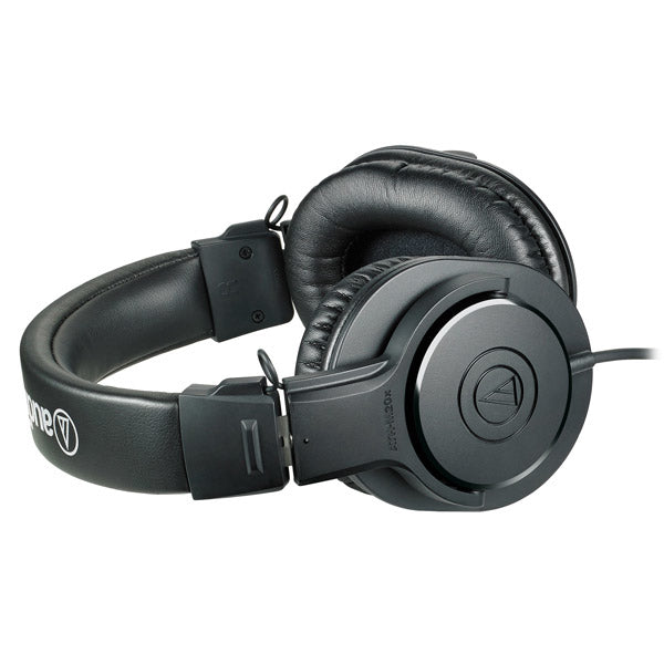 Audio-Technica ATH-M20x Over-Ear Kopfhörer – Kabel, 3,5 mm Klinke, Schwarz