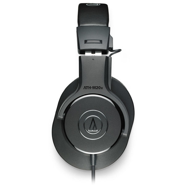 Audio-Technica ATH-M20x Over-Ear Kopfhörer – Kabel, 3,5 mm Klinke, Schwarz