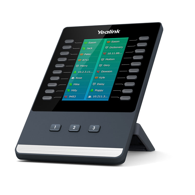 Yealink EXP50 – Erweiterungsmodul, 23 Tasten, für SIP-T58V, SIP-T58A, SIP-T56A und mehr