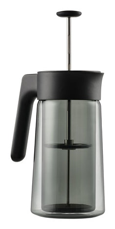 Jacob Jensen – French Press 800 ml, Glas (Borosilikat)/Polypropylen (PP)/Edelstahl, schwarz