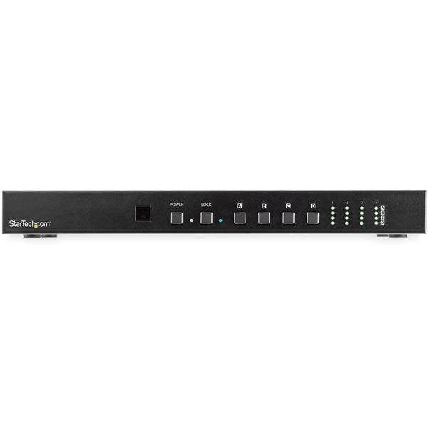StarTech.com HDMI-Matrix 4x4, 4K 60 Hz, Audio, Fernbedienung, Ethernet-Steuerung