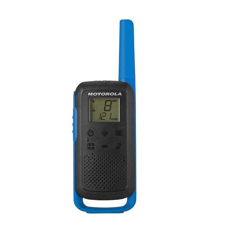 Motorola Talkabout T62 – Funkzubehör, PMR, 446 MHz, Schwarz, Blau