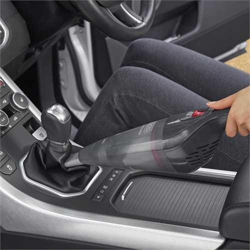 Black & Decker BLACK+DECKER Handstaubsauger NVB12AVA-XJ – 0,37 l, 12 V, 9 AW