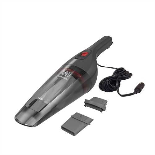 Black & Decker BLACK+DECKER Handstaubsauger NVB12AVA-XJ – 0,37 l, 12 V, 9 AW