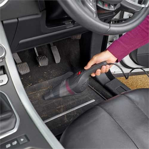 Black & Decker BLACK+DECKER Handstaubsauger NVB12AVA-XJ – 0,37 l, 12 V, 9 AW