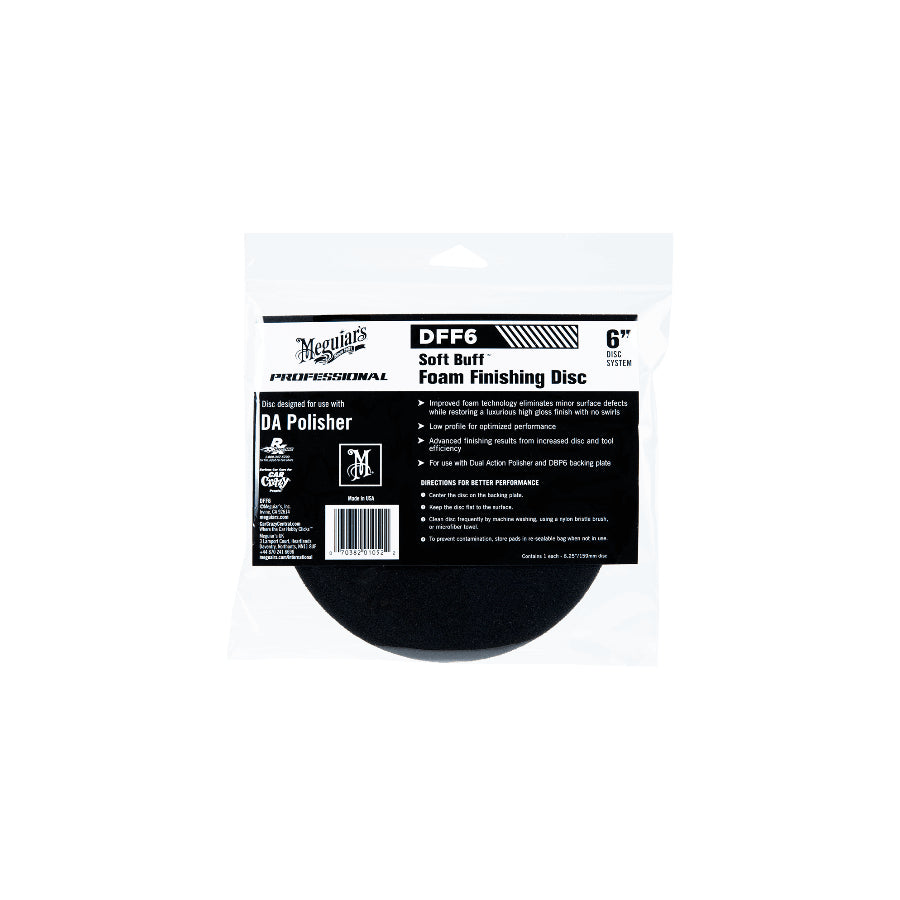 Meguiar's Polierschwamm Schaum – Ø 150 mm – Bordeaux